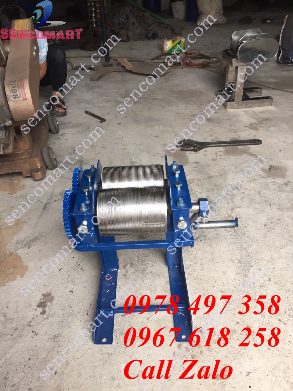 Máy thái bì thép siêu rẻ tại Sencomart