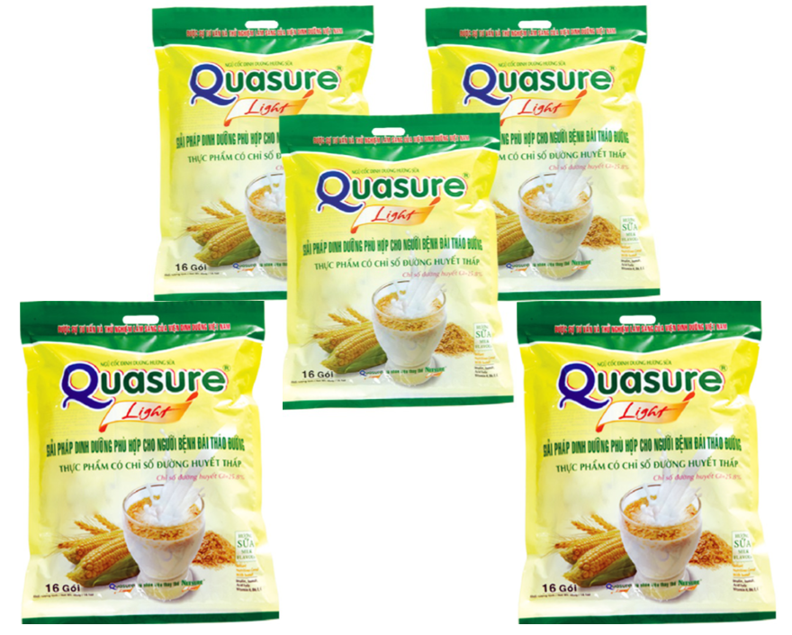 Combo 5 gói Bột Ngũ Cốc QUASURE LIGHT