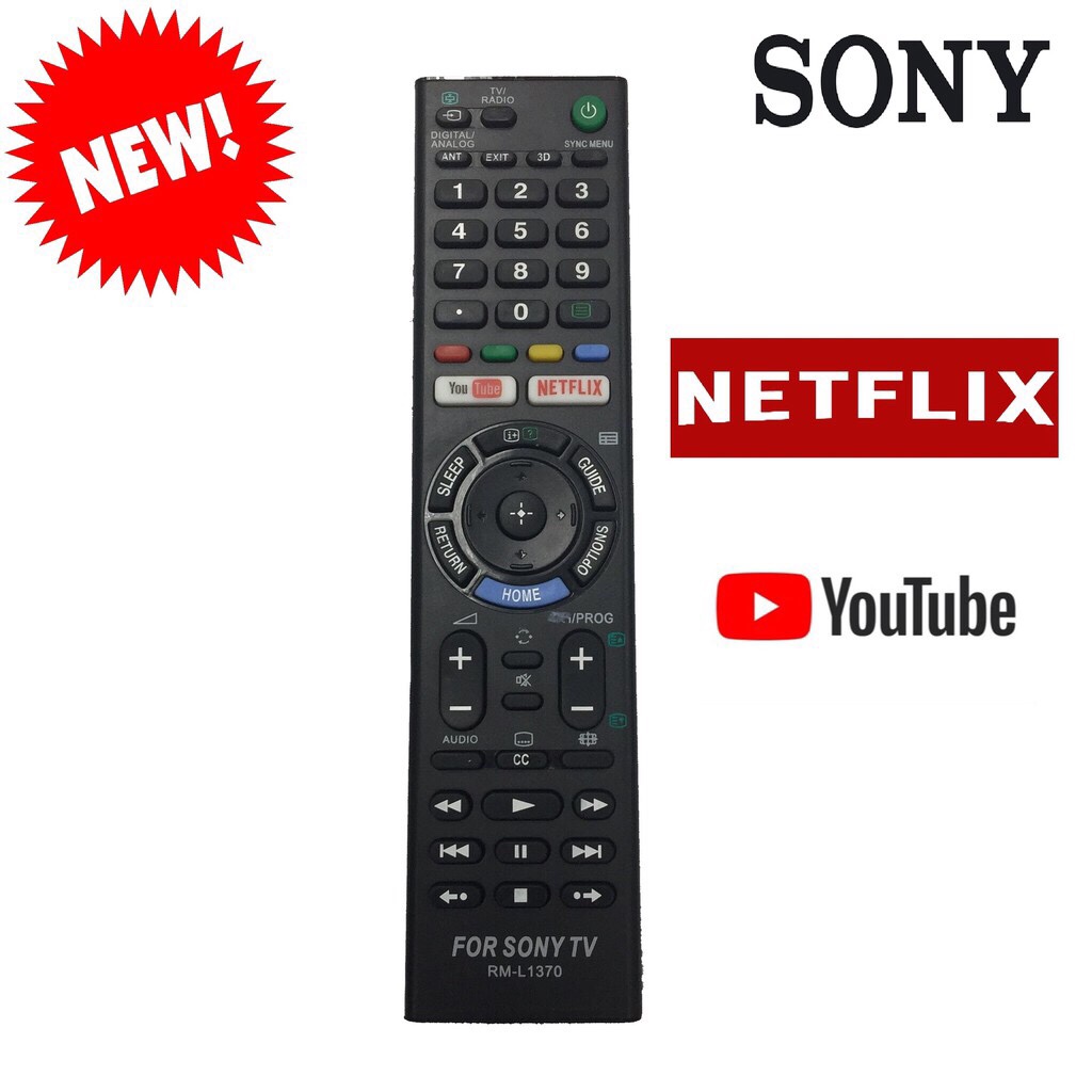 Điều khiển tivi sony Smart RM-L1370