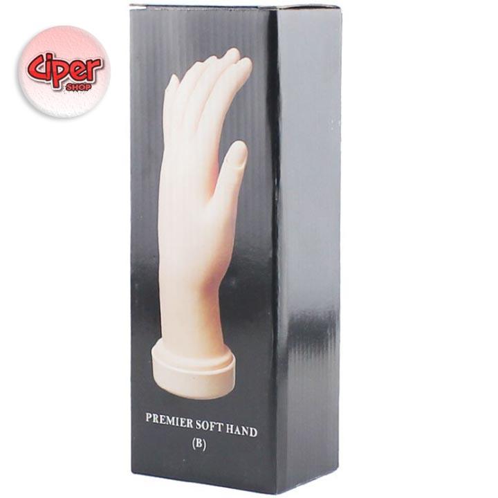 Bàn tay Silicon học làm Móng - Nail