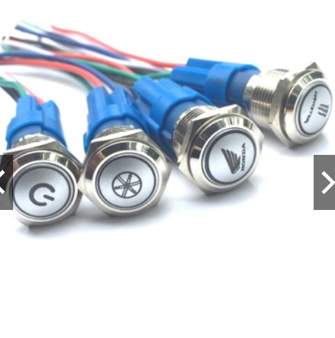 Công tắc Led 16mm On-Off.Chống nước tuyệt đối
