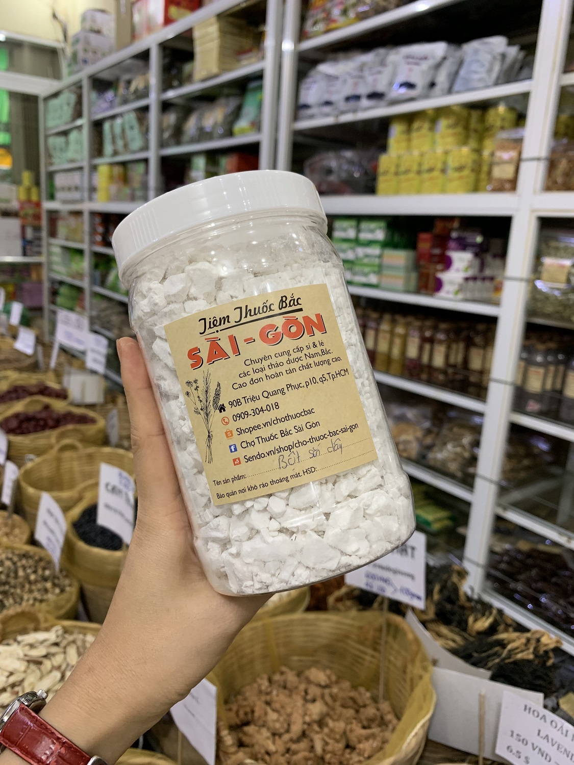 Bột Sắn Dây Nguyên Chất 500g