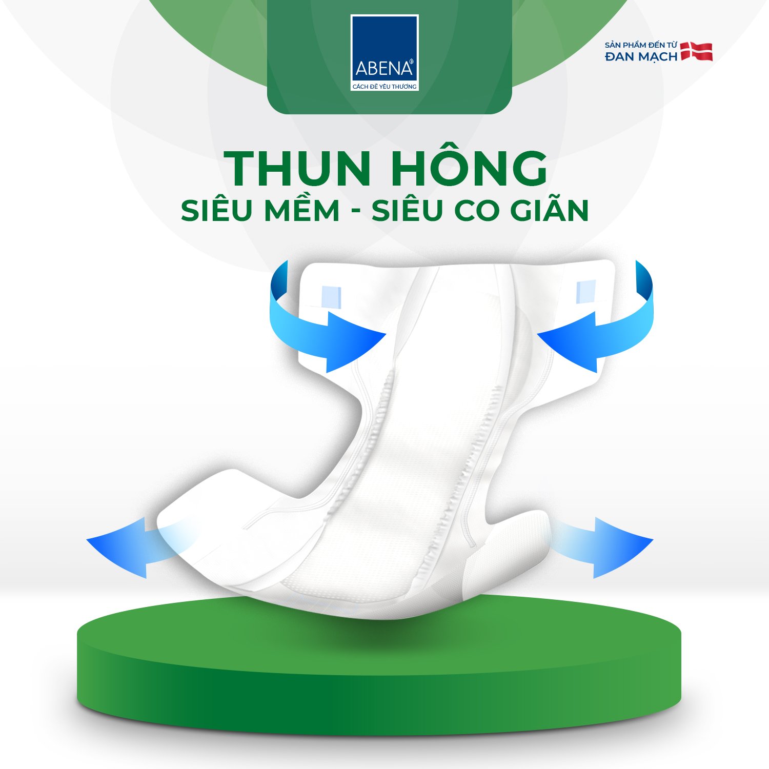 Tã dán người lớn Slip Premium L1 Nhập khẩu Đan Mạch  (Gói 10 miếng)