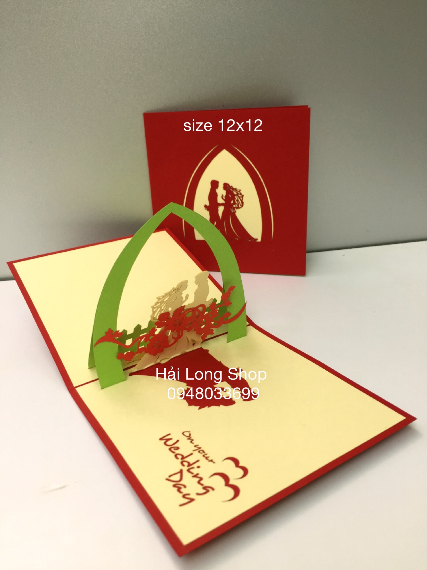 Đám Cưới 8 ( hàng rào ) - Wedding  - Thiệp 3D