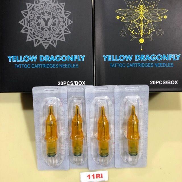 Kim xăm Pen 11RL đi nét Yellow Dragon ( 20 kim / 1 hộp )