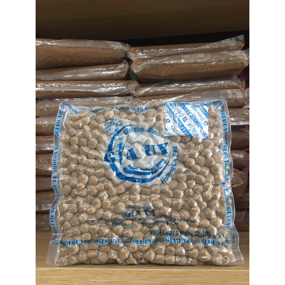 Trân Châu Đen GIA UY 2kg ( vị cà phê )