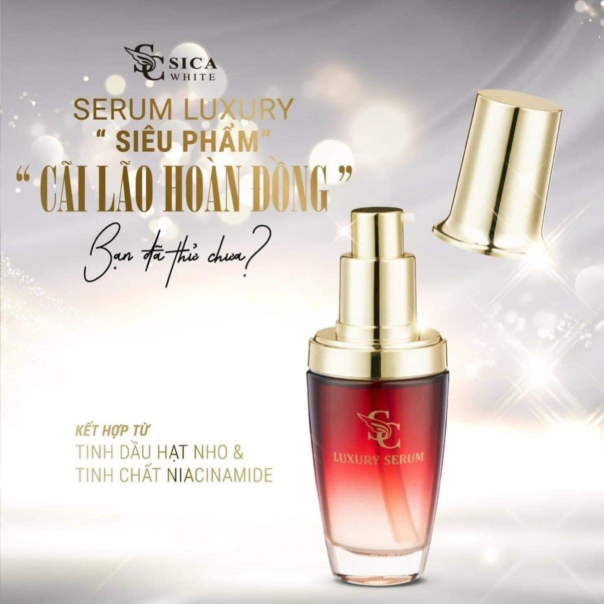 Serum luxury sica white cấp ẩm cho da khô tringanshop
