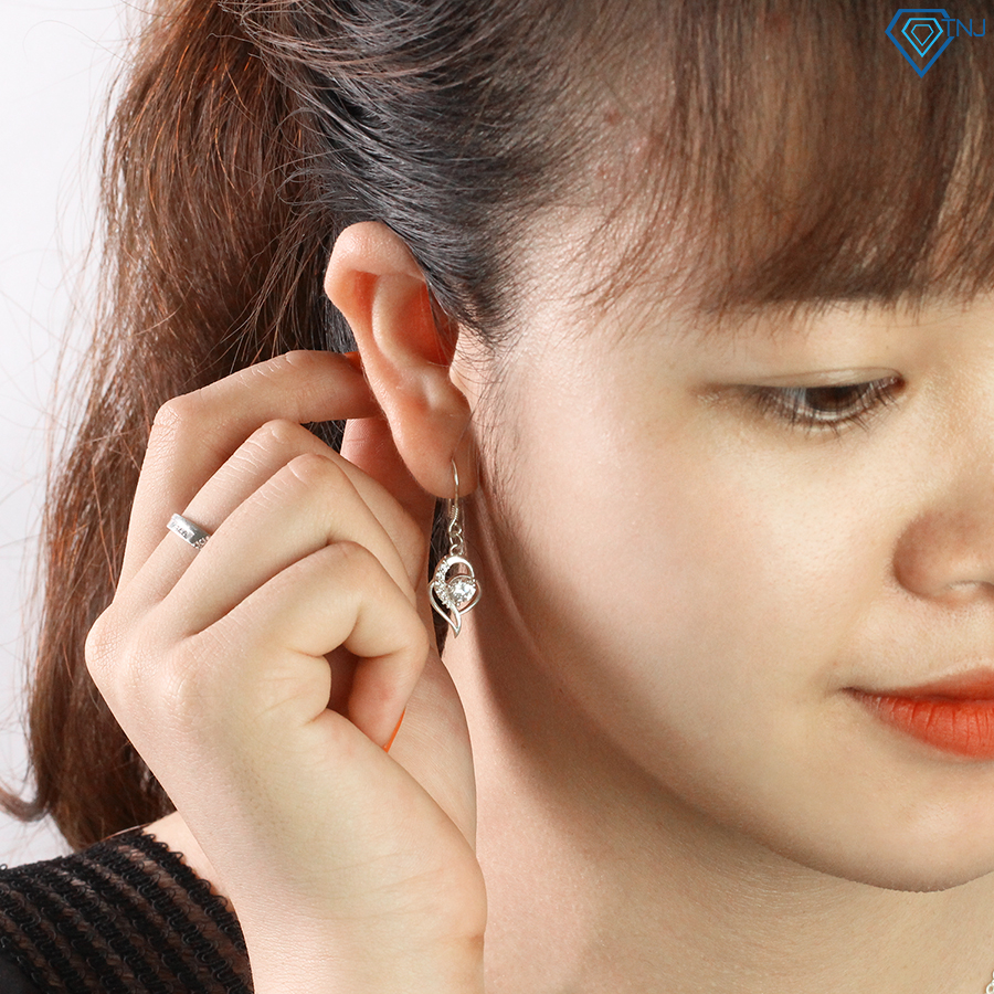 Khuyên tai nữ bạc 925 đẹp BTN0132 - Trang Sức TNJ