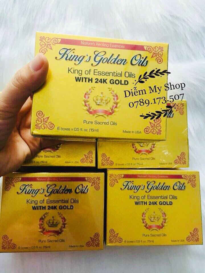 Dầu vàng thiên tuế mỹ 24k