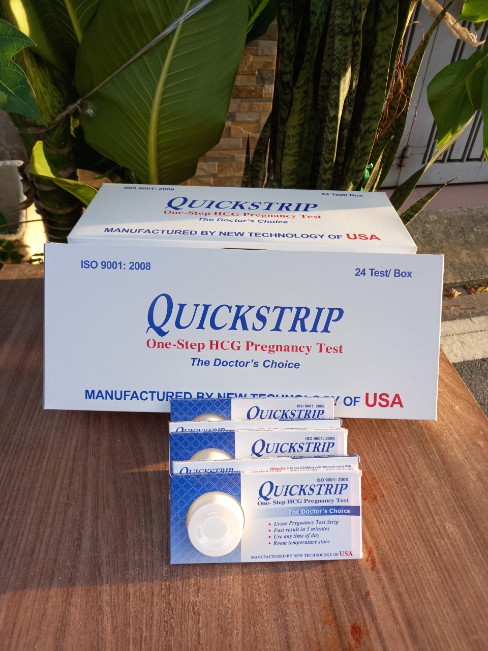 Que Thử Thai Quickstrip Hộp 24 Que