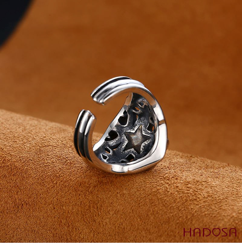 [Chính hãng] [Ảnh thật] [FreeShip] [Có sẵn] [Có bảo hành] Nhẵn bạc 925 ngôi sao