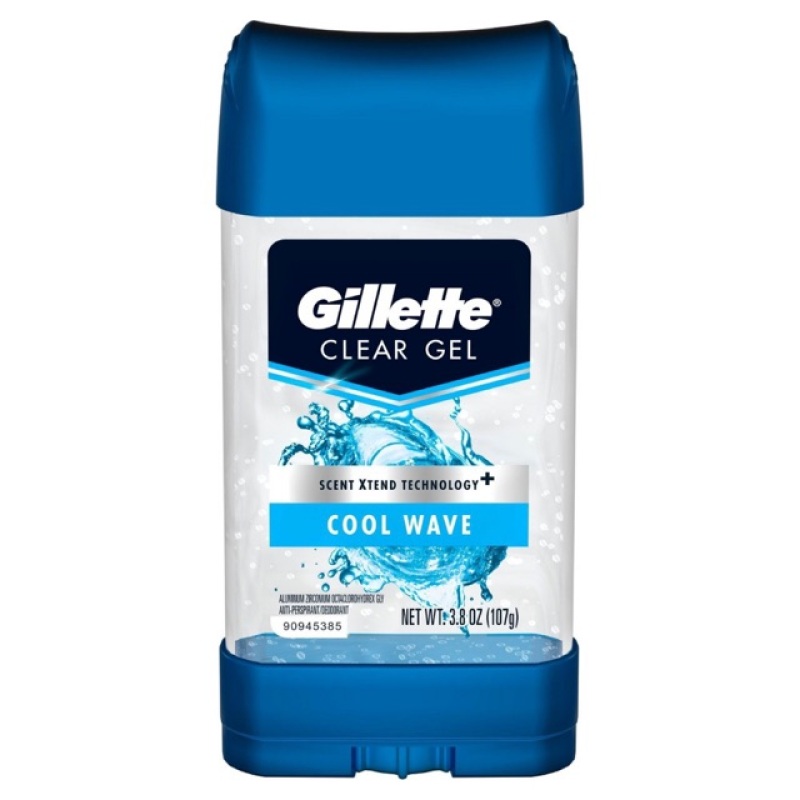 [Tặng Túi Gillette+ Vớ muji cho đơn từ 199k] Gel khử mùi nam Gillette hương Cool wave 107g [28-31.05]