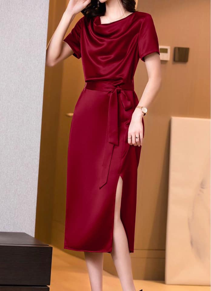 [Nhập RS0822 giảm 30k cho đơn 99k]VÁY LỤA CAO CẤP