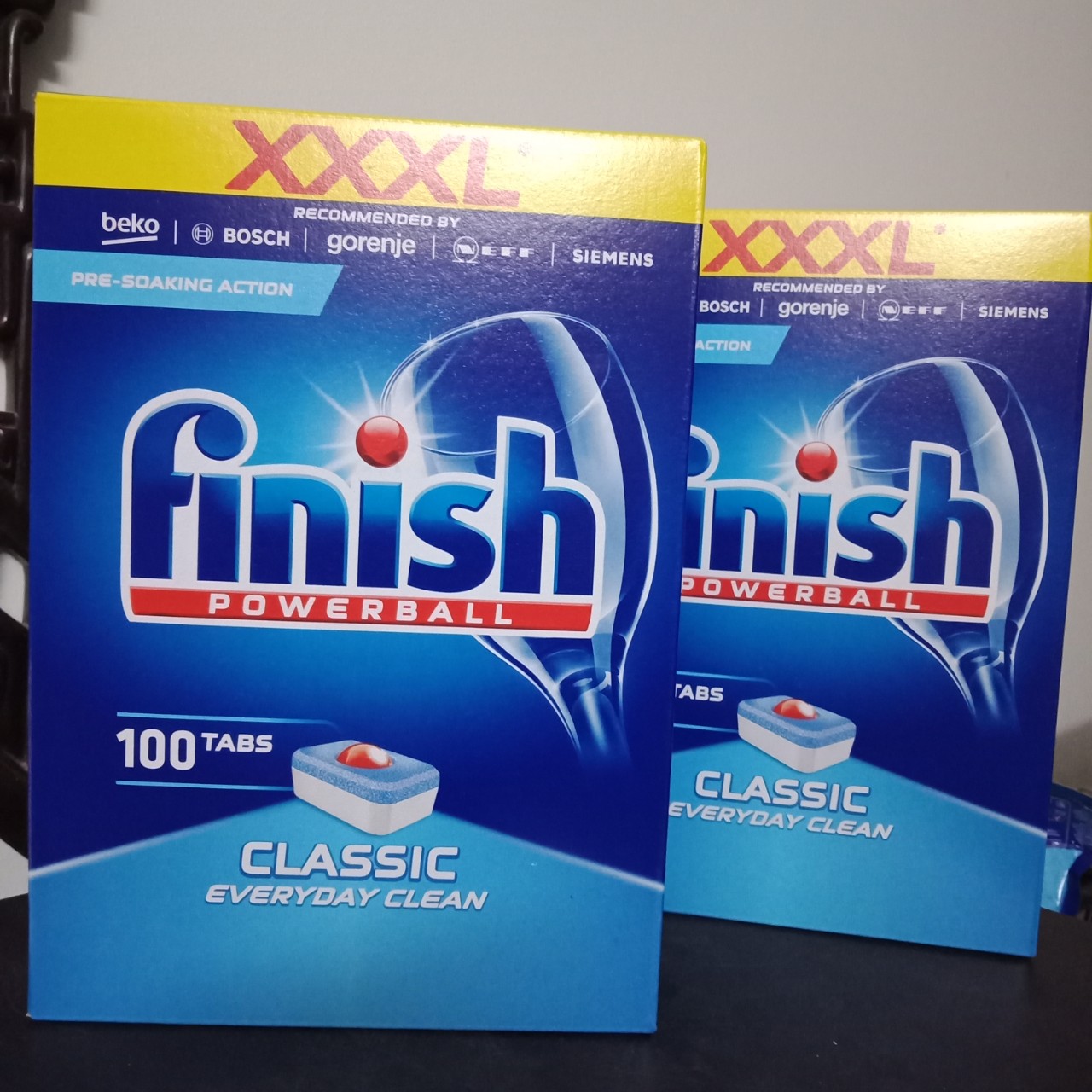 200 VIÊN RỬA BÁT FINISH ( Combo 2 hộp 100 viên ) chuyên dùng cho máy
