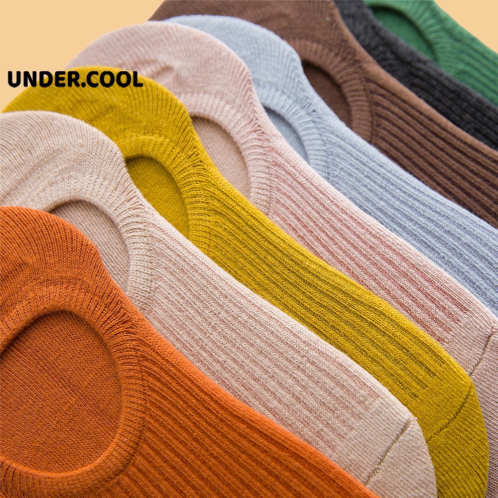 Tất nữ undercool gân len cổ ngắn chống trơn trượt khử mùi