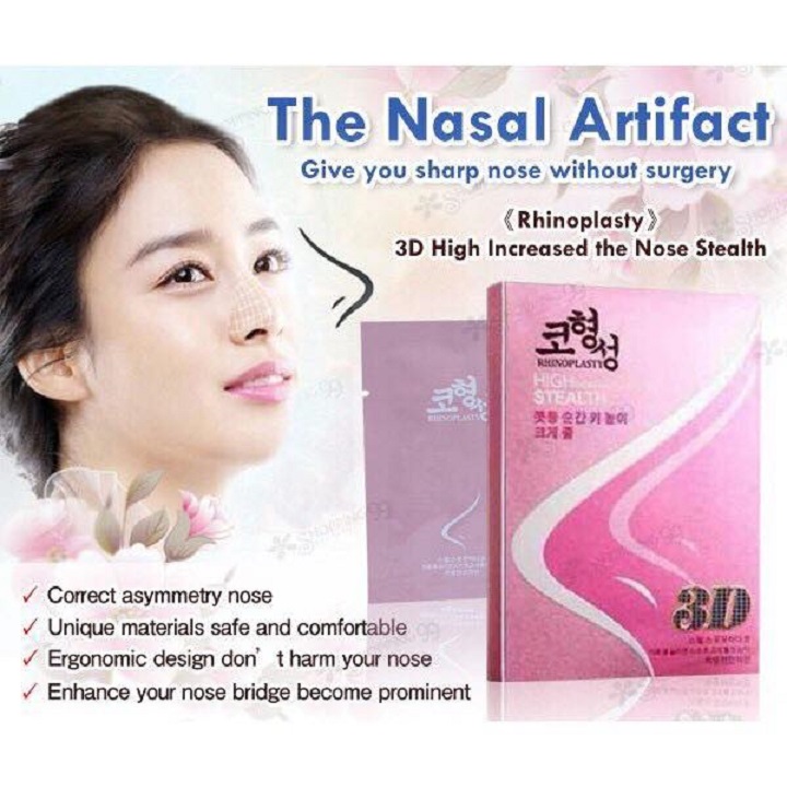 Combo 3 bộ sụn nâng mũi