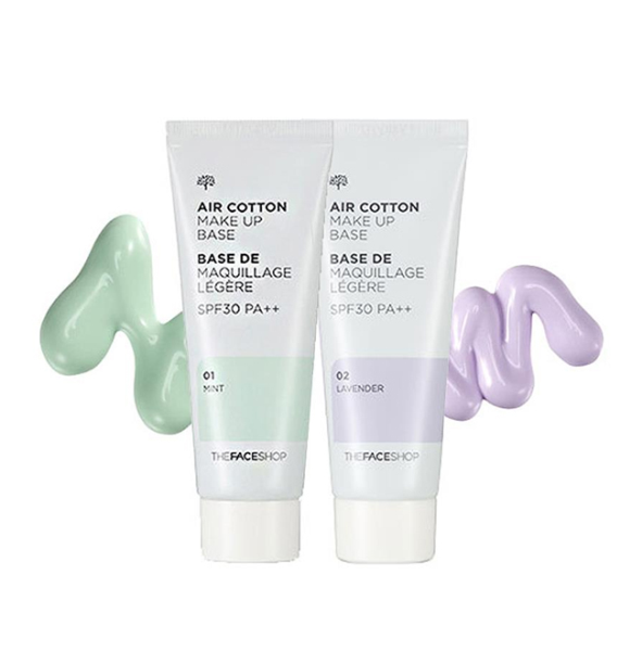 Kem Lót The Face Shop Air Cotton Makeup Base SPF30 PA++ giá rẻ