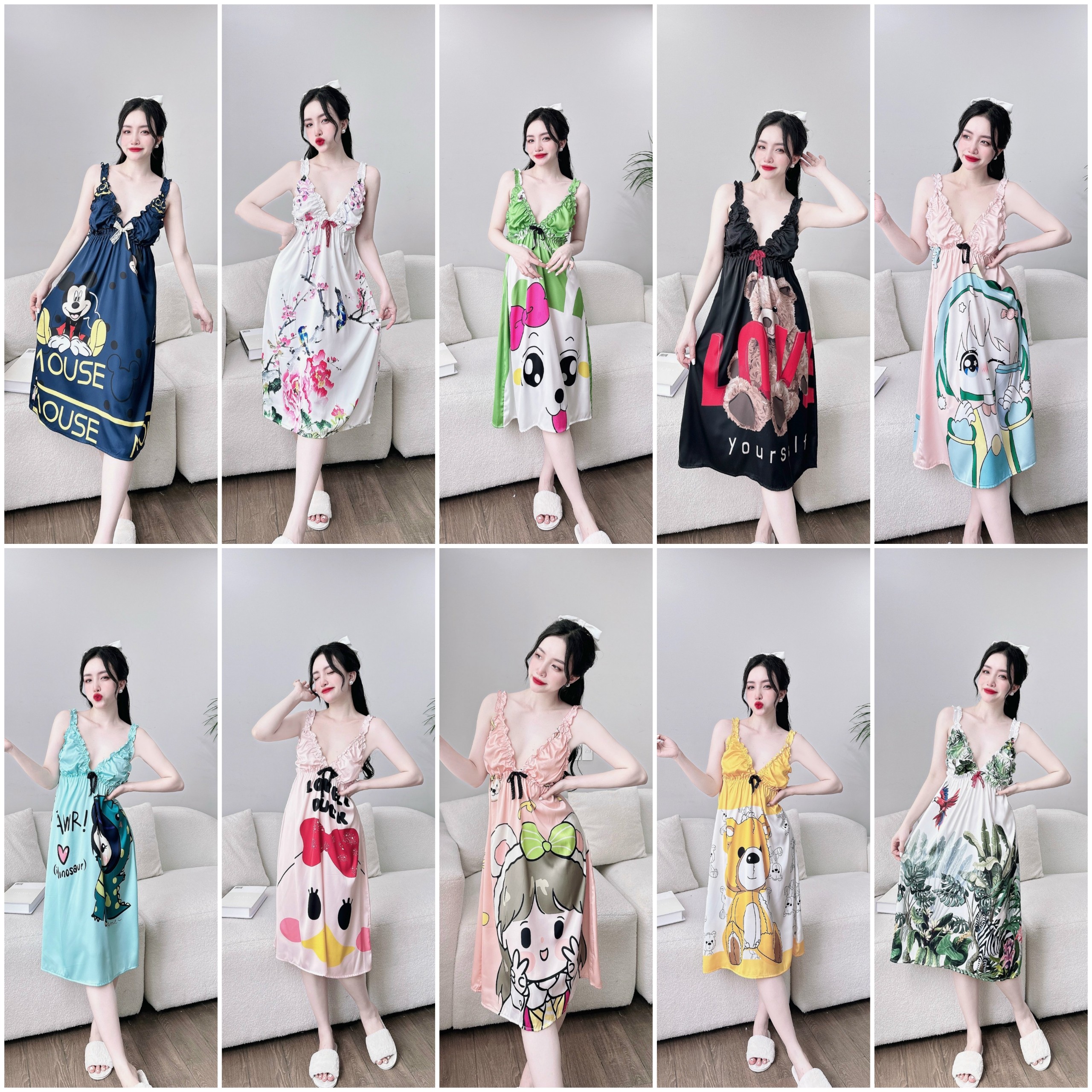 [HCM]VN1523 VÁY CÔNG CHÚA DÂY NƠ