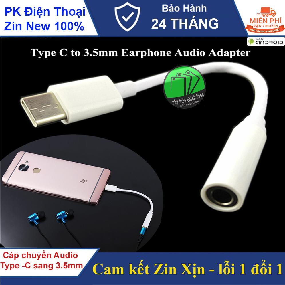 Cáp chuyển đổi AUDIO Type-C sang 3.5mm -BH 24 tháng