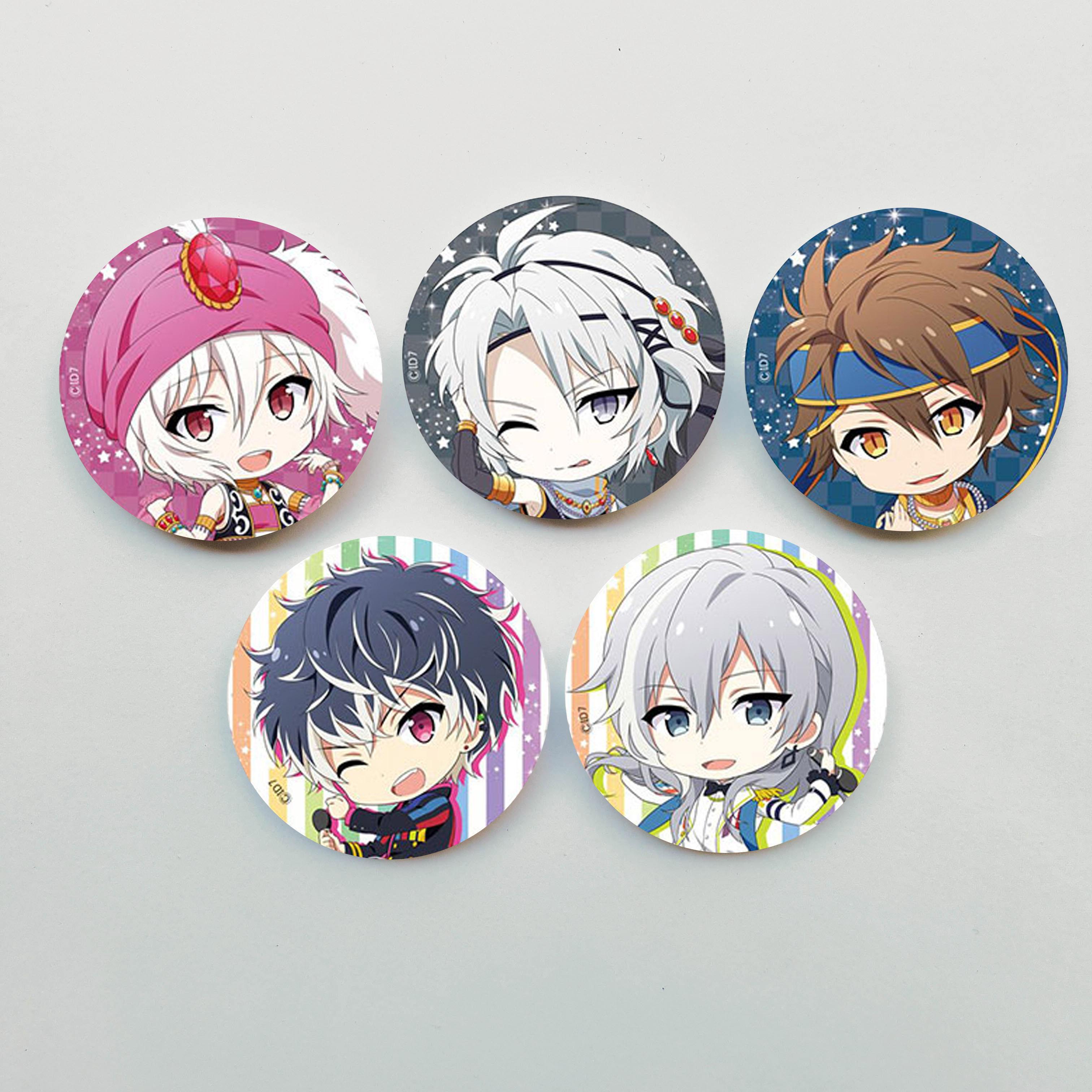 [HCM]Set 6 Huy hiệu Anime Idolish7