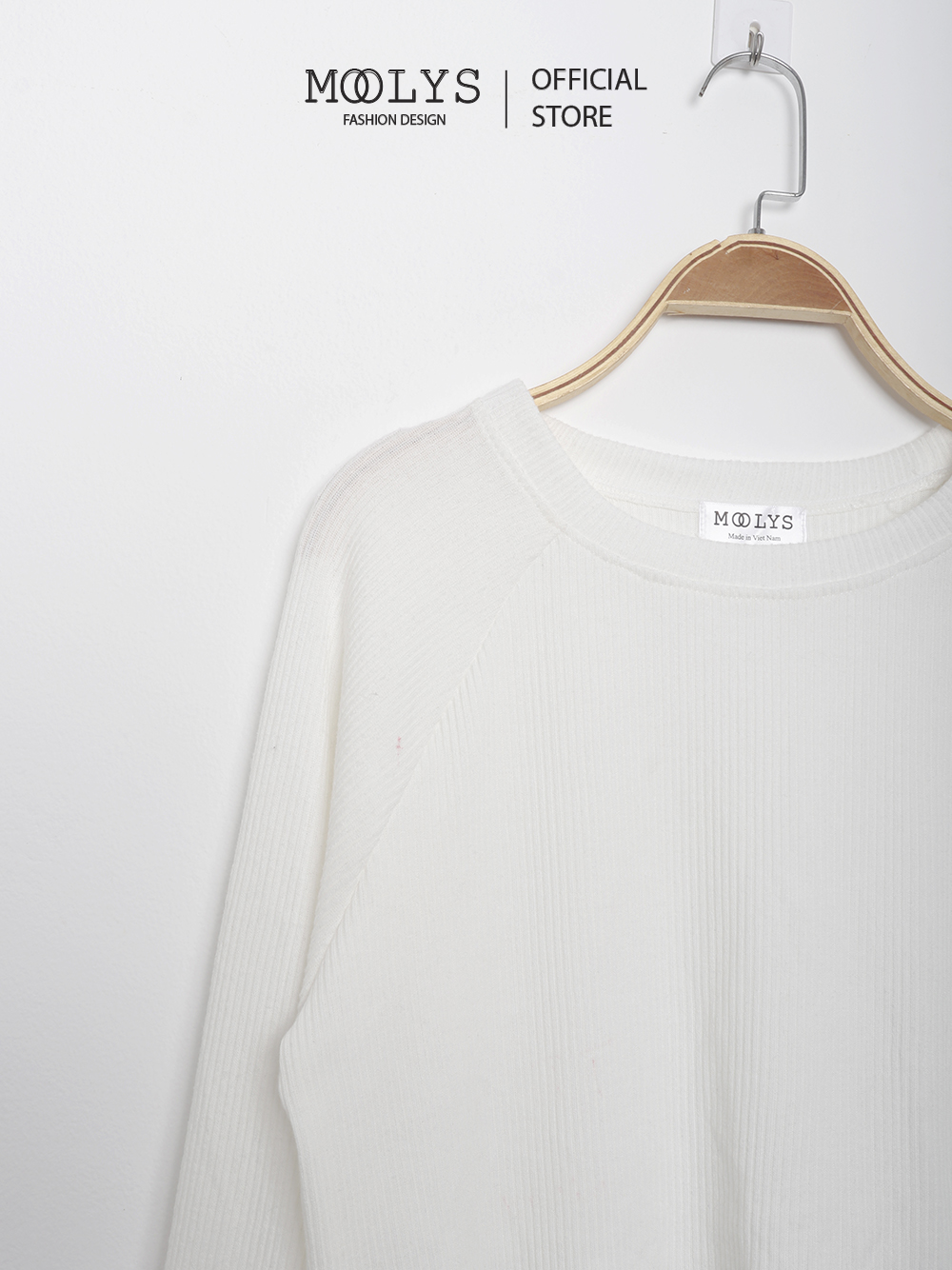 Áo croptop dài tay basic Moolys MC007
