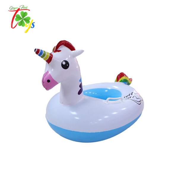 [HCM]Phao bơi hình con ngựa bé 1 sừng bơi hơi cho bé từ 1 đến 4 tuổi (70x55x55cm) - PV-KX0003A