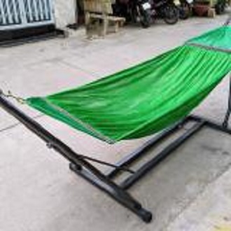 Giá Võng Thép To Phi 50 ( Khung Thép Dày ) , Tải trọng 200kg