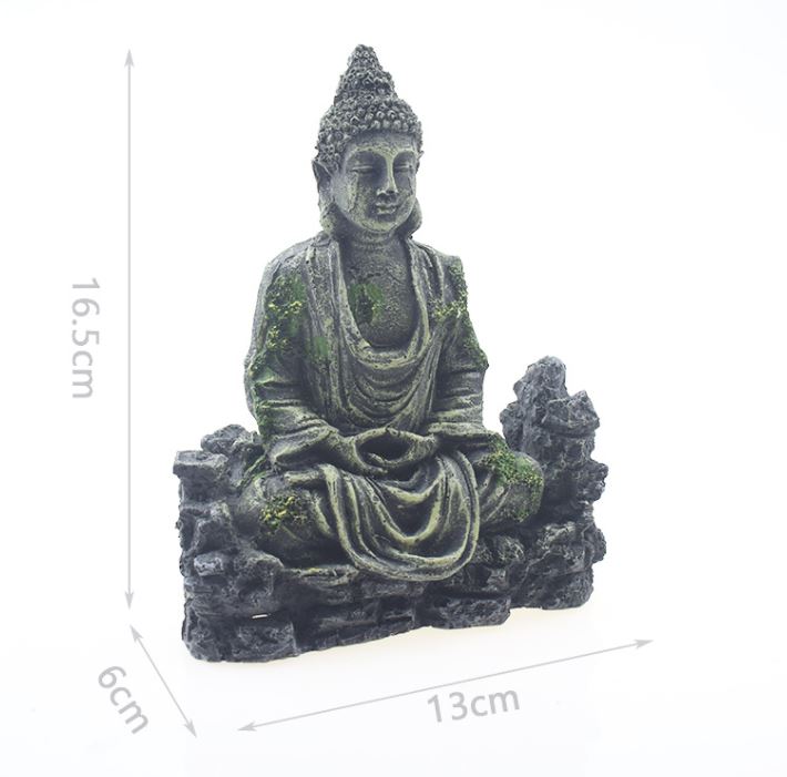 Phụ kiện trang trí bể cá: Mẫu tượng phật