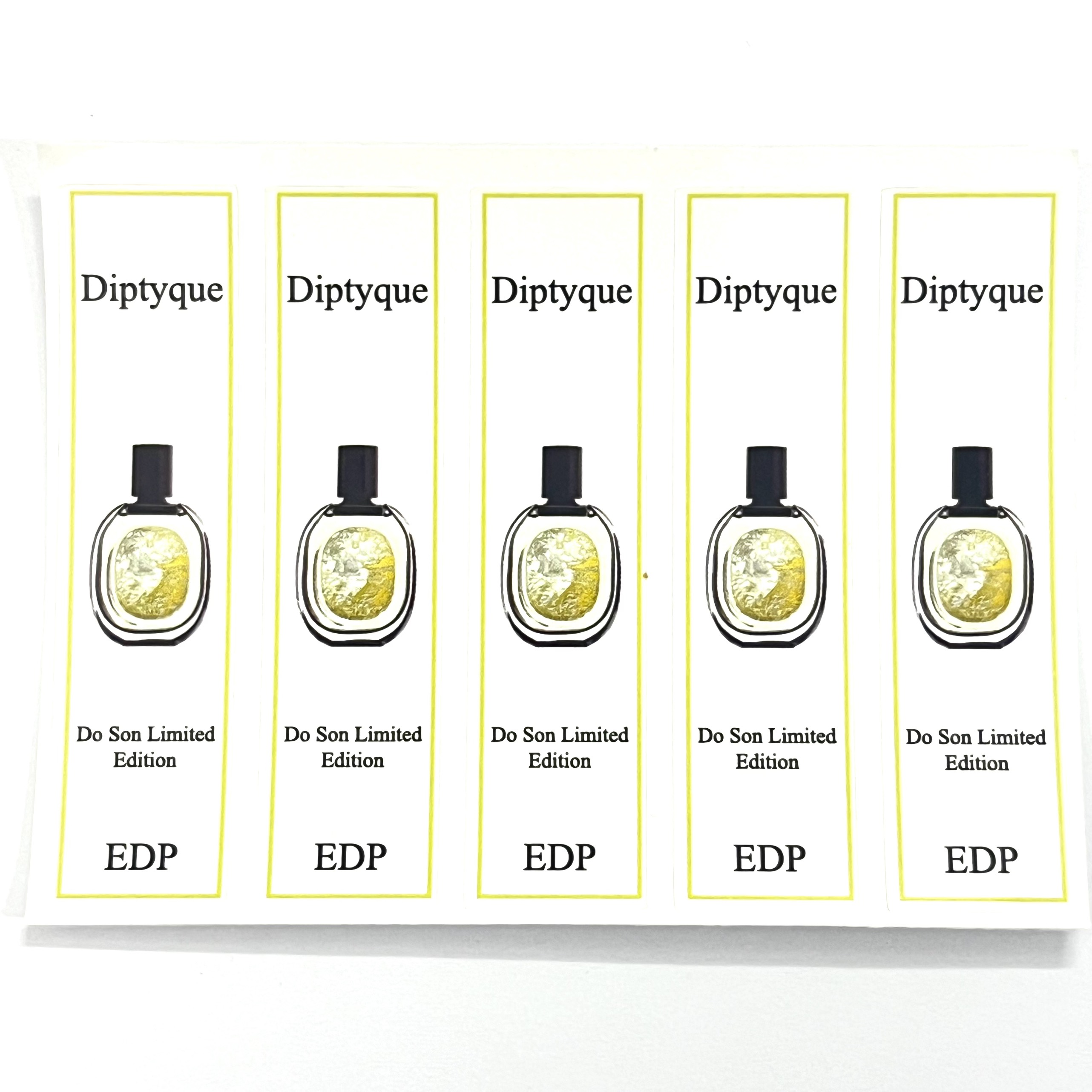 [Ho Chi Minh] combo 10 sticker for all-series perfume bottle