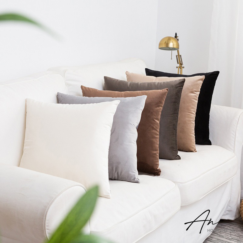 Vỏ bao gối tựa sofa vuông 45x45 (Chỉ gồm vỏ gối vuông không kèm ruột)