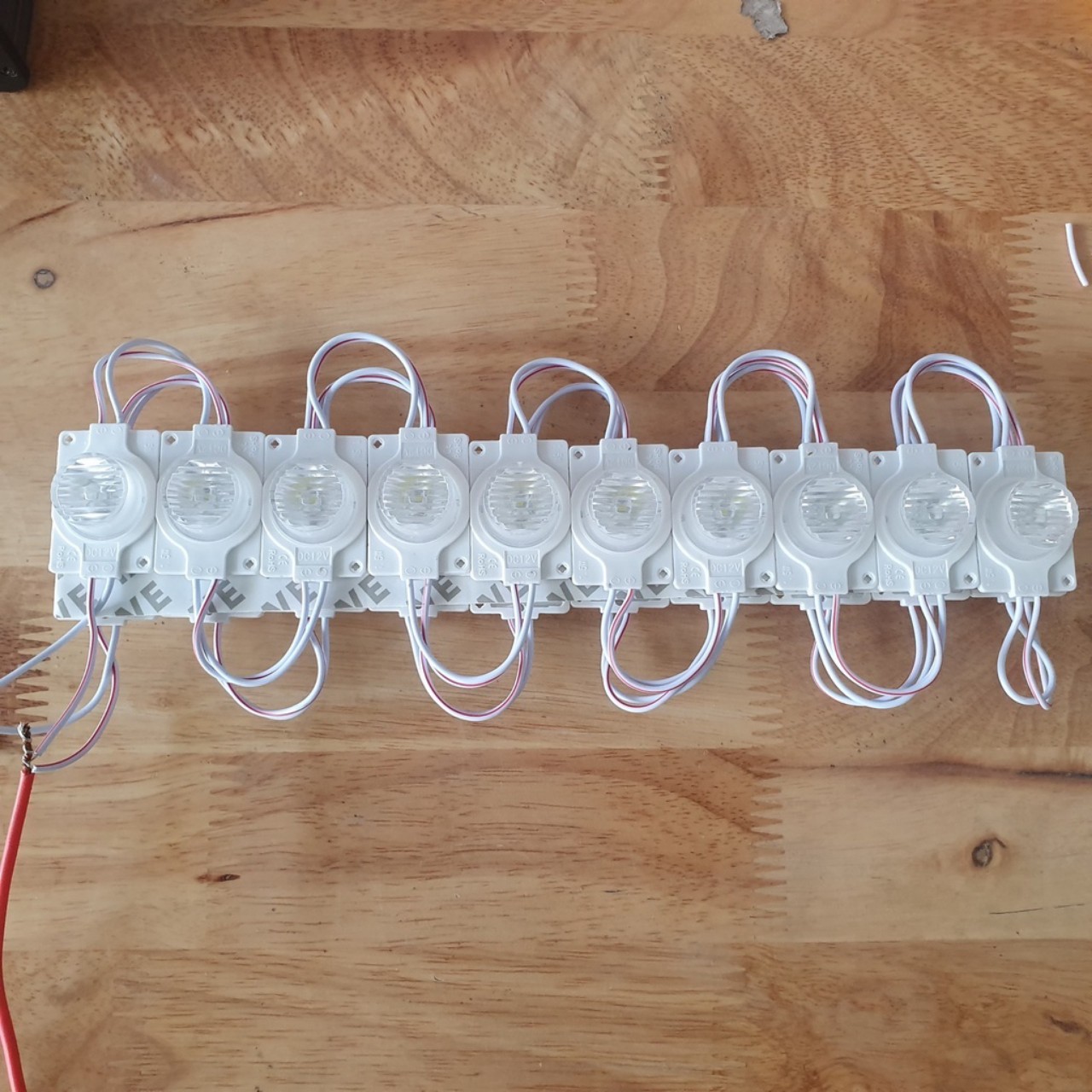 Đèn led mắt trâu, Led rọi mắt trâu, (Led mắt trâu 1 dây 20 bóng).