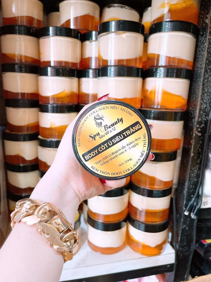 Kem Body Cốt Ủ Siêu Trắng 250g