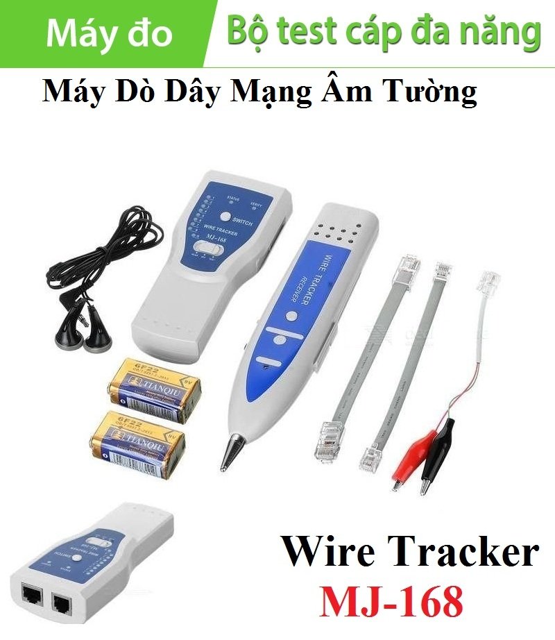 [HCM]Máy Dò Dây Mạng Âm Tường Wire Tracker MJ-168