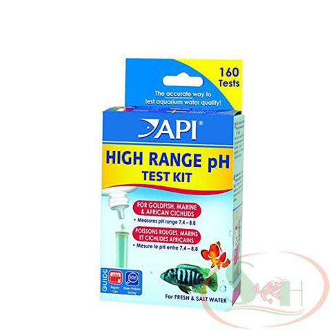Hộp kiểm tra ph api high range ph test kit