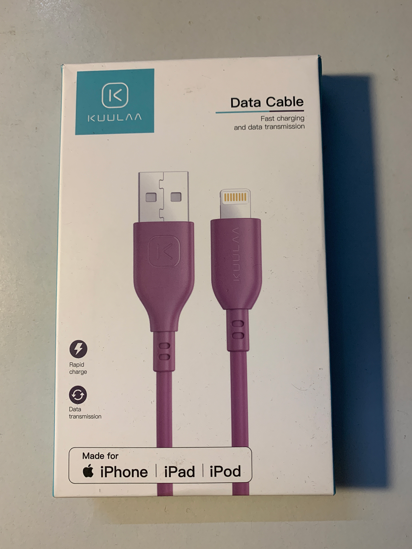 Cáp Kuulaa MFI A-L cho iPhone