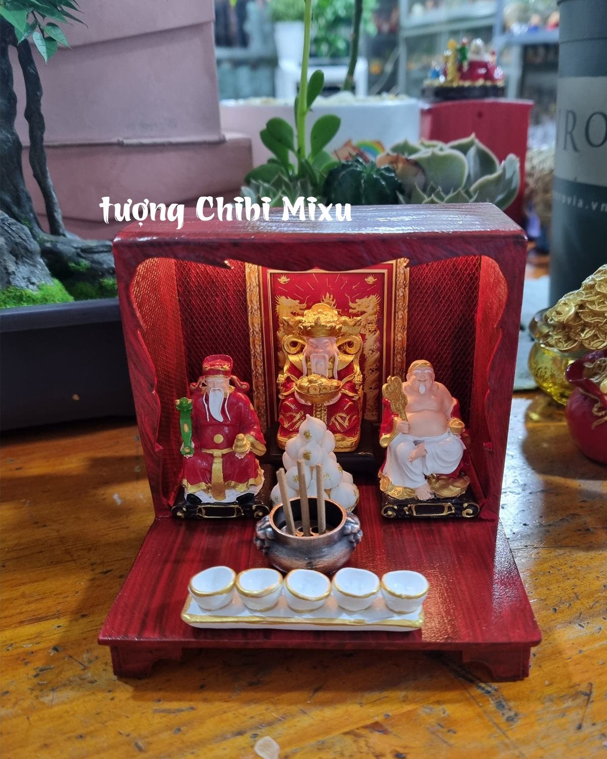 Mô hình bàn thờ mini ( nhiều mẫu)