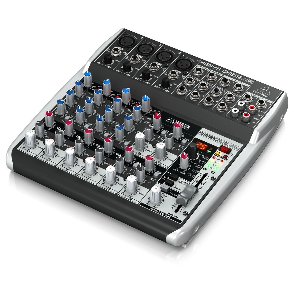 Mixer USB 12 Cổng kèm hiệu ứng Behringer QX1202USB