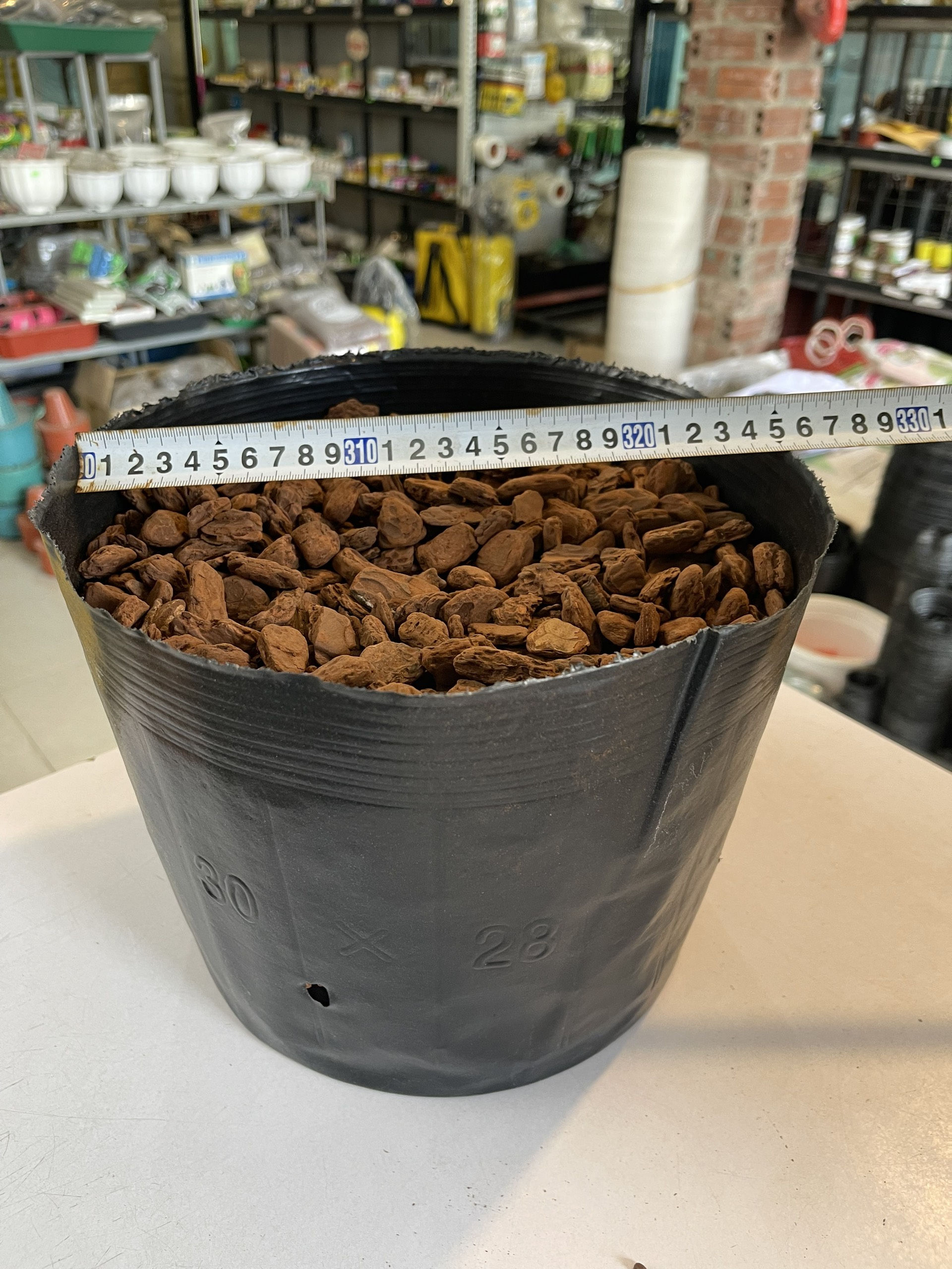 2 kg túi bầu ươm cây cỡ 30x28 ( Bầu thấp )