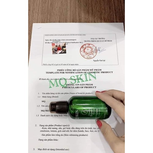 SERUM THAY DA NHÂN SÂM MQ SKIN