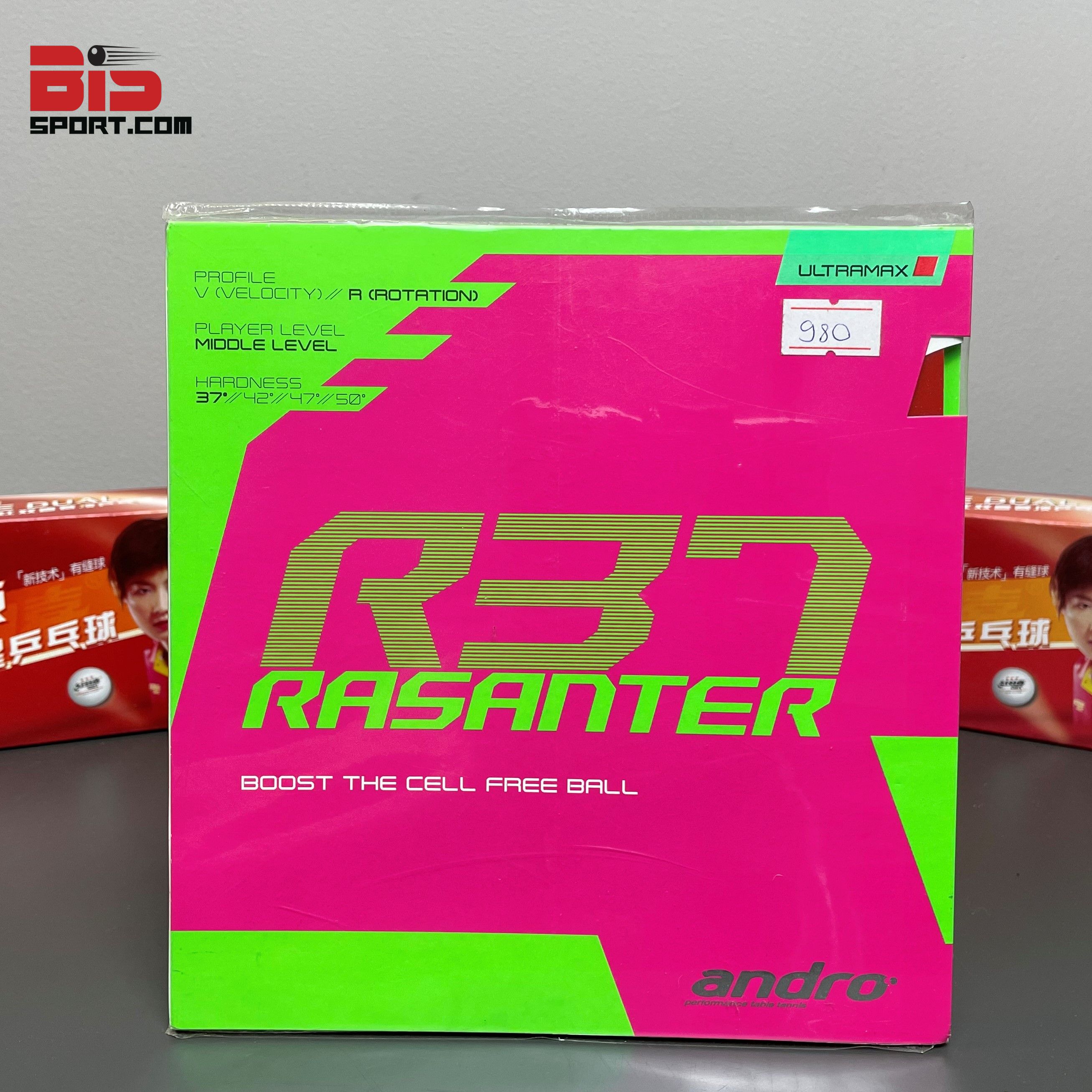 Mặt Vợt Bóng Bàn Andro Rasanter R37 Chính Hãng - Made In Germany