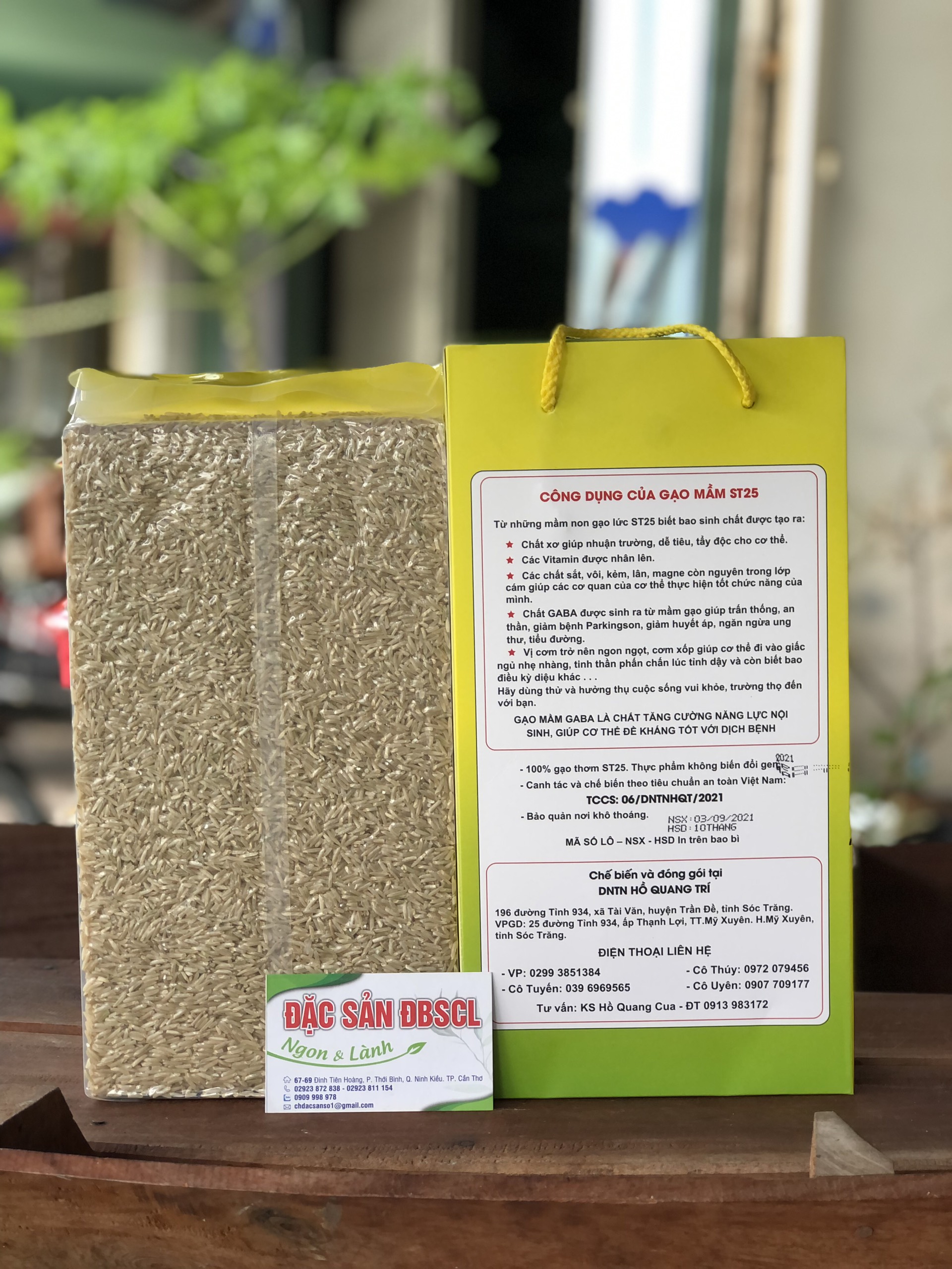 Gạo Mầm ST25 Gạo Ông Cua