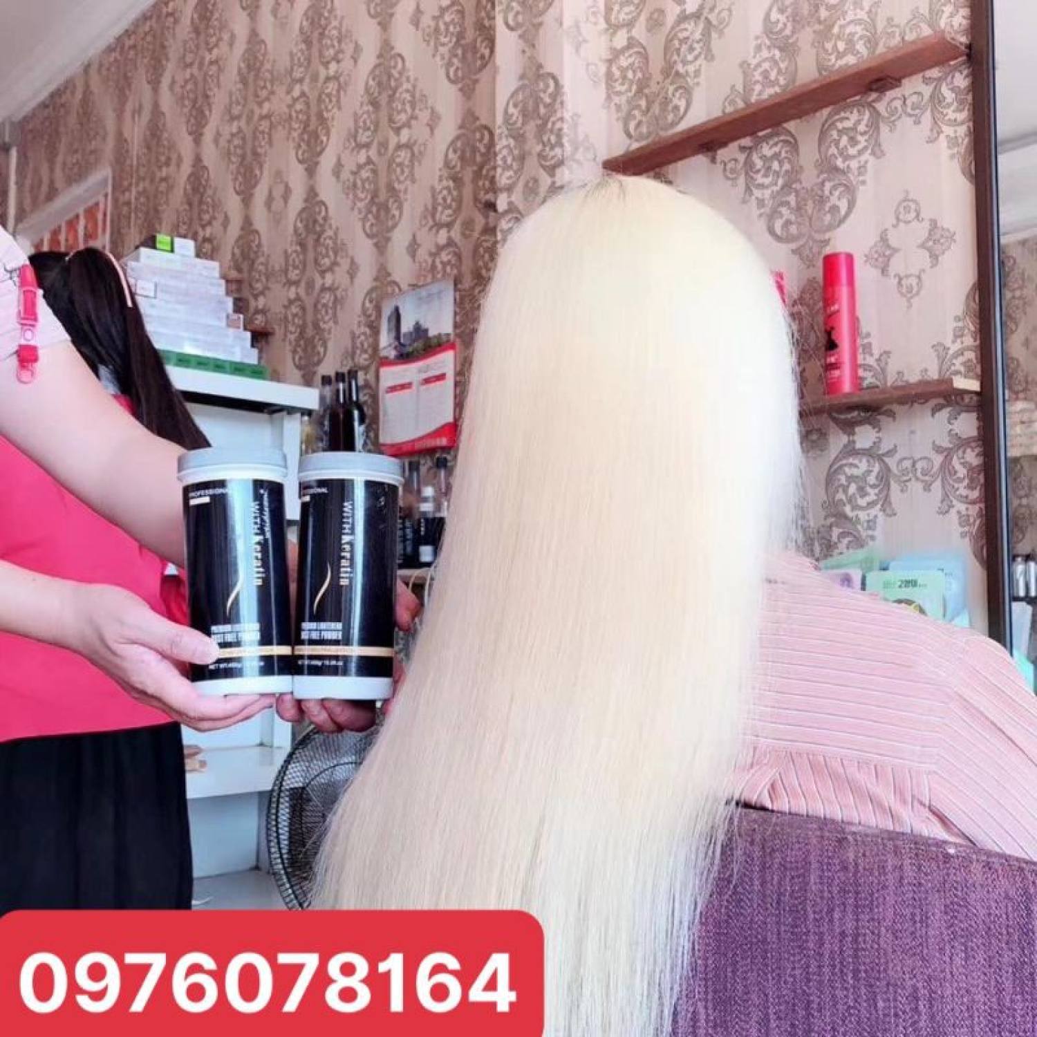 [CHÍNH HÃNG] BỘT TẨY TÓC WEIDERON KERATIN 450GR-BỘT TẨY MỀM KHÔNG KHÔ TÓC