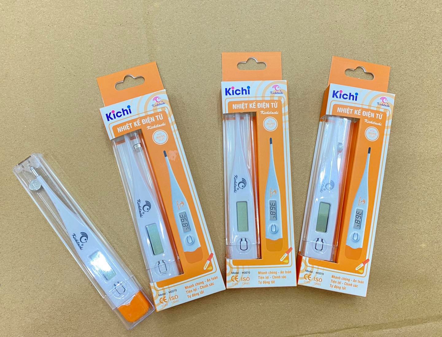 Nhiệt Kế Điện Tử Kichi Kiểm Tra Thân Nhiệt Cho Bé - KAWAII BABY