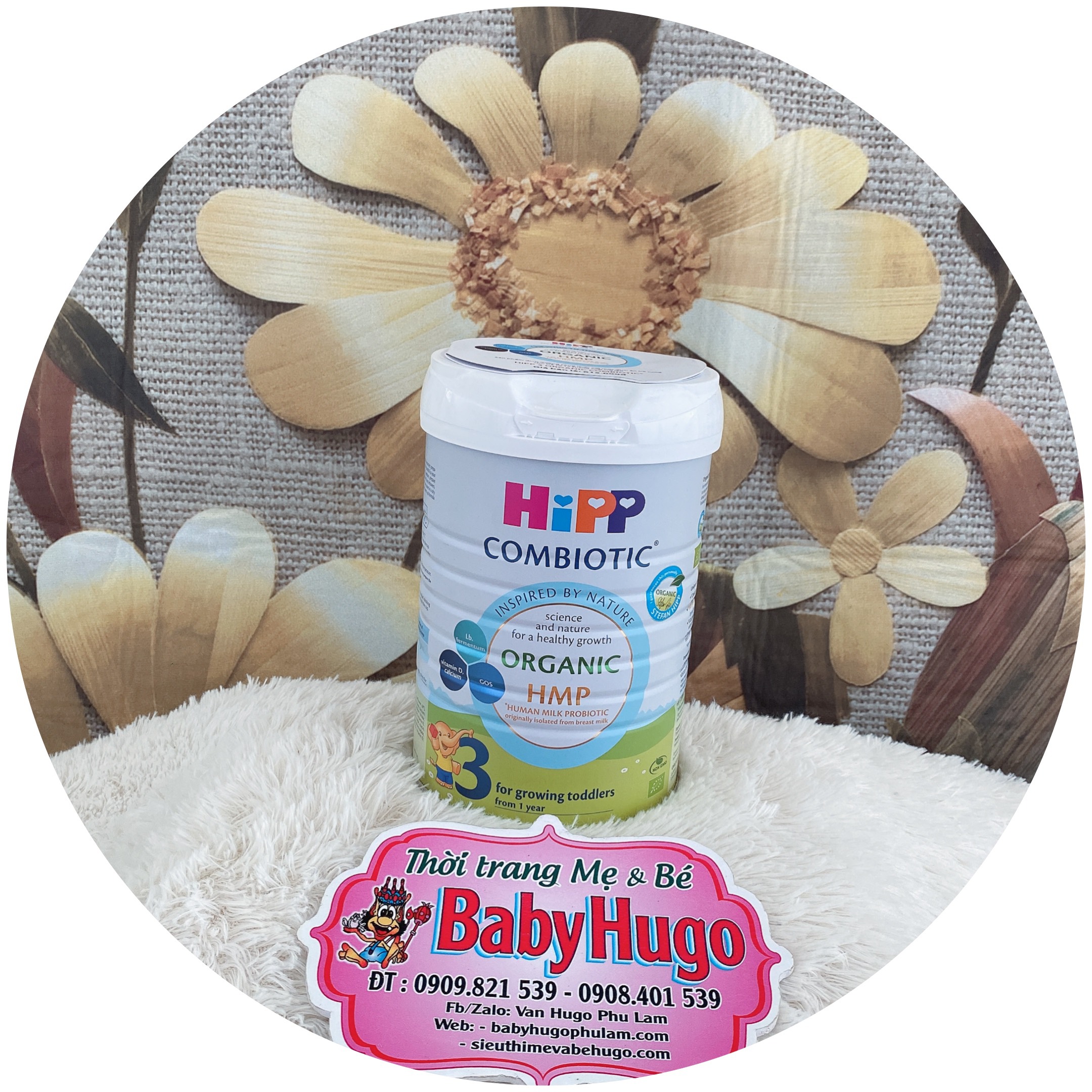 [MẪU MỚI] Sữa bột DD HiPP 3 Growing-Up Combiotic 800g