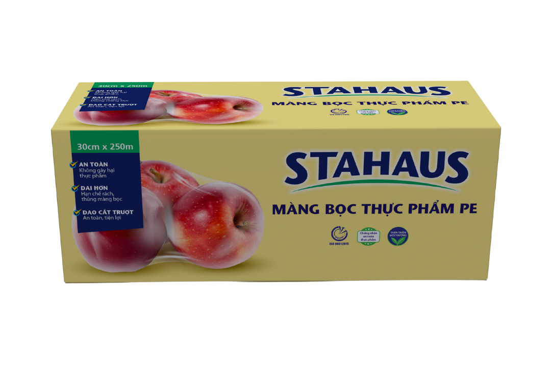 [FreeShip] Màng Bọc Thực Phẩm Pe Stahaus 30CM X 250M