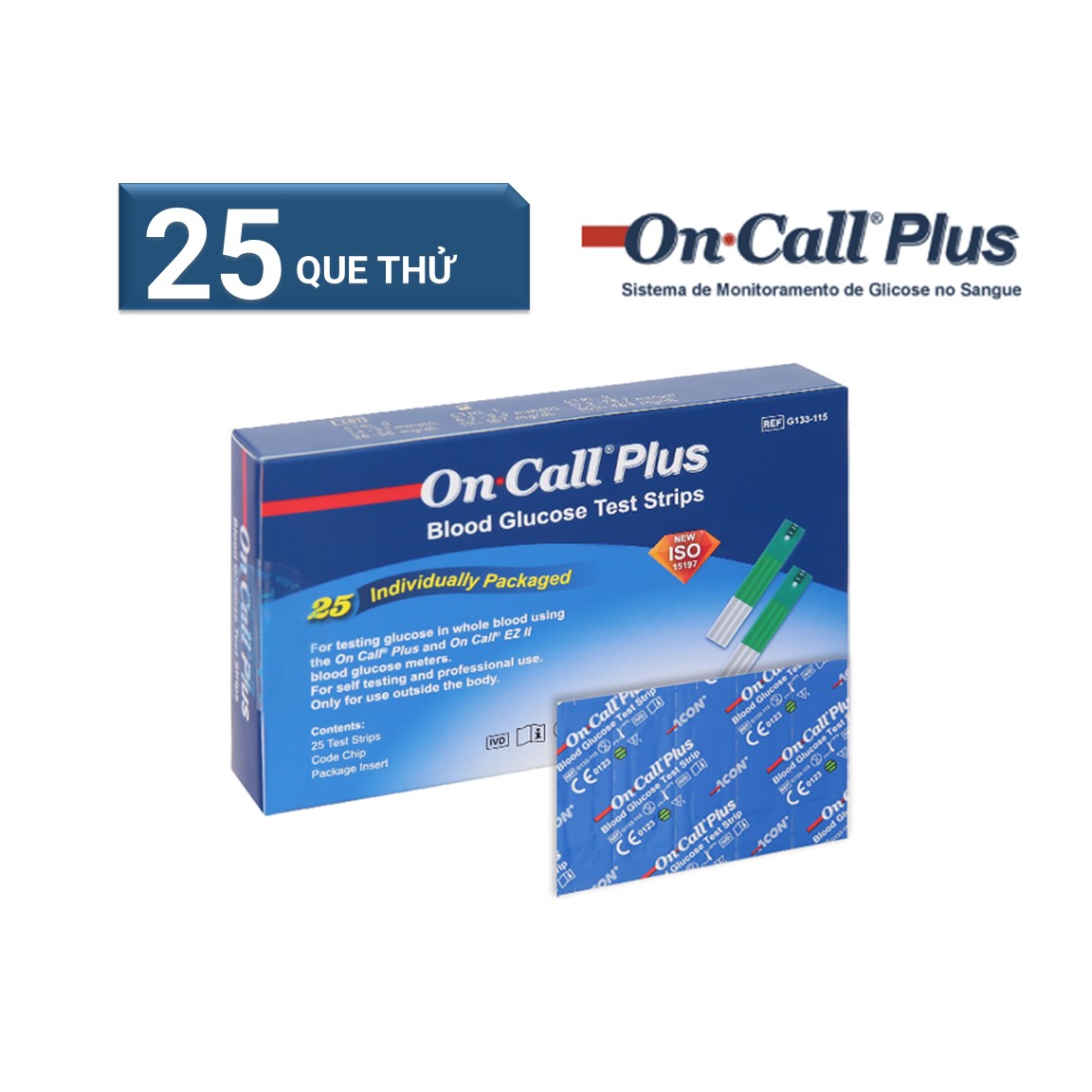 Blood Glucose Test Strips on Call Plus