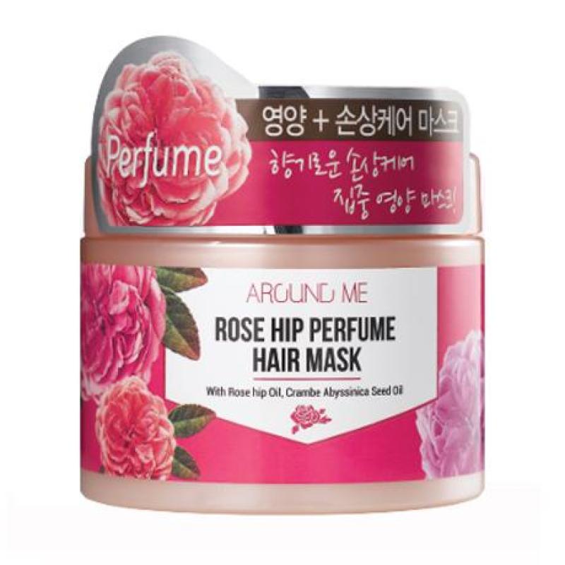 Hấp ủ tóc tinh chất hoa hồng Around Me Perfume Hàn Quốc 300g cao cấp