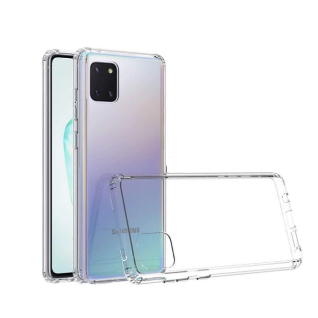 Ốp Lưng Cứng Viền Silicon Cho Samsung Galaxy Note 20 Ultra, Note 20, Note 10 Plus, Note 10 Lite, Note 10, Note 9, Note 8