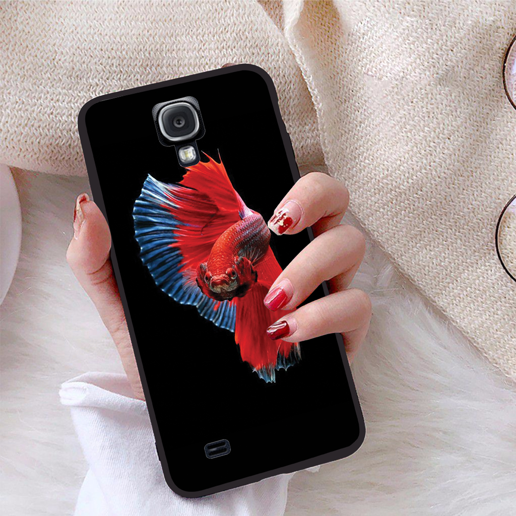 Ốp lưng icase dành cho samsung galaxy s4 viền dẻo tpu bst fish art