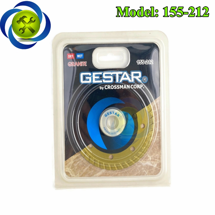 [HCM]Lưỡi cắt gạch khô - ướt Gestar 155-212 vàng